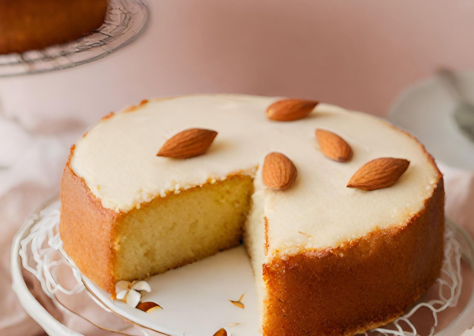 Sie betrachten gerade Rezept: Mandel-Vanille-Kuchen