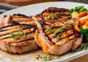 Mehr über den Artikel erfahren Rezept: Gegrillte Schweinekoteletts