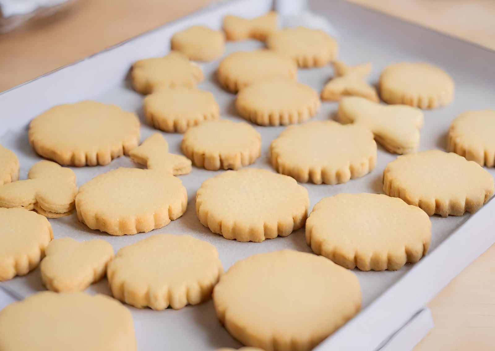 Sie betrachten gerade Rezept: Vanille-Puderzucker-Kekse