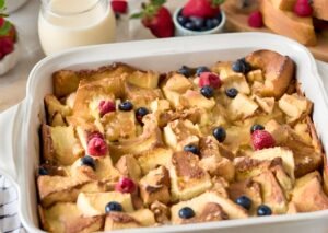 Mehr über den Artikel erfahren Rezept: Gebackener French Toast