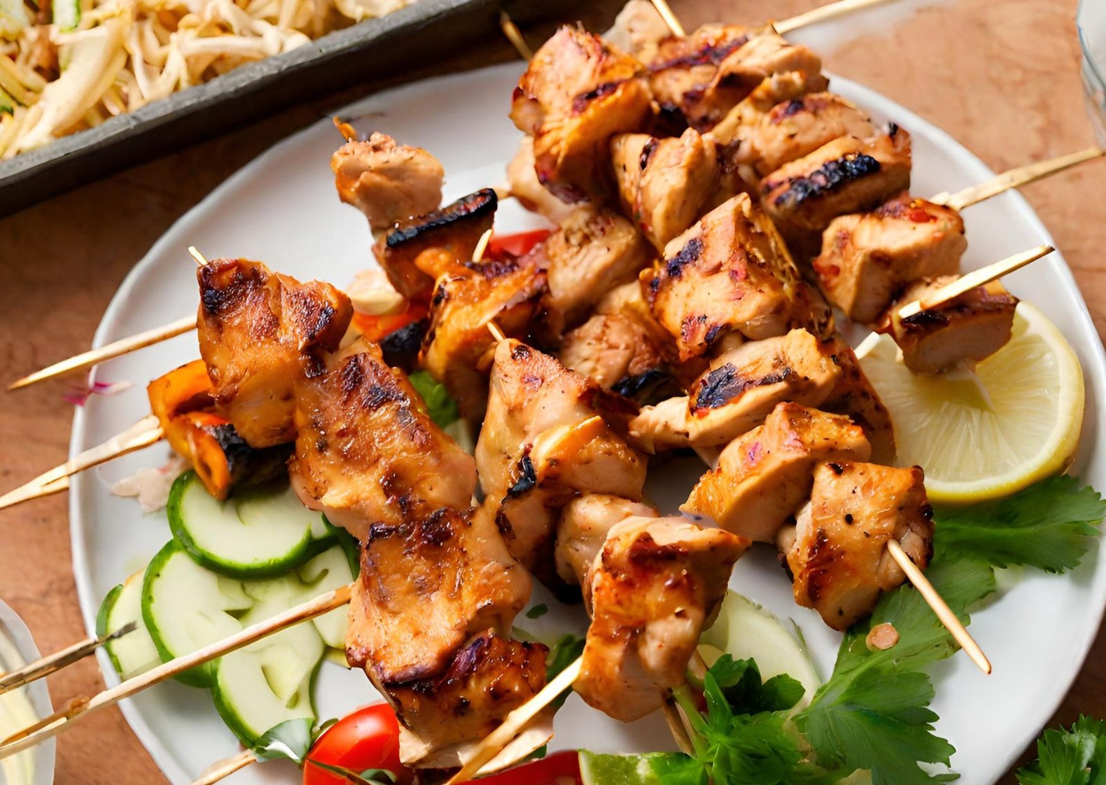 Sie betrachten gerade Rezept: Madagaskar-Hähnchenspieße