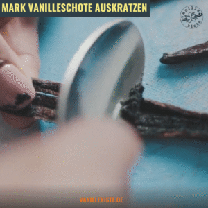 Mehr über den Artikel erfahren Geschützt: Wie man eine Vanilleschote auskratzt – Ein kleiner Schritt in eine Welt voller Geschmack